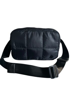 Apana Studio to Street Quilted Belt Bag in Black